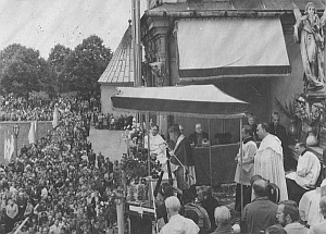 Na zdjęciu: Prymas Polski Stefan Wyszyński na Jasnej Górze. 26 sierpnia 1980. Fot. PAP/CAF Kard. Wyszyński