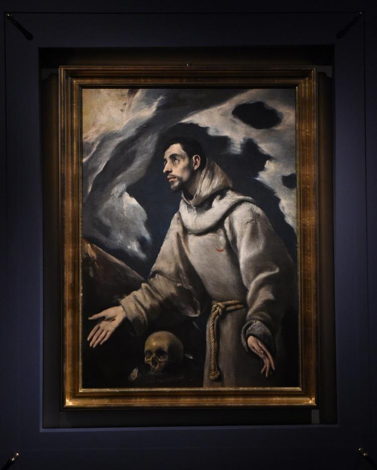 El Greco "Ekstaza św. Franciszka" El Greco "Ekstaza św. Franciszka"