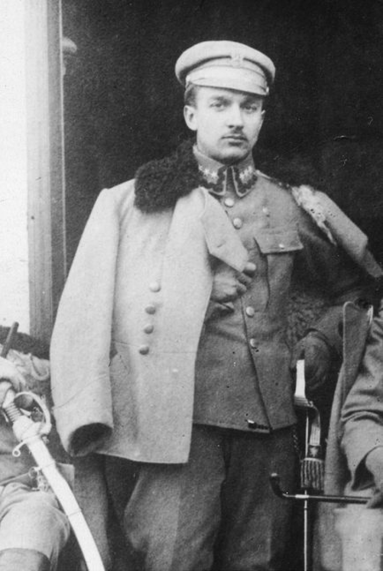 Tadeusz Kasprzycki, kapitan I Brygady Legionów. Źródło: NAC Tadeusz Kasprzycki, kapitan I Brygady Legionów. Źródło: NAC