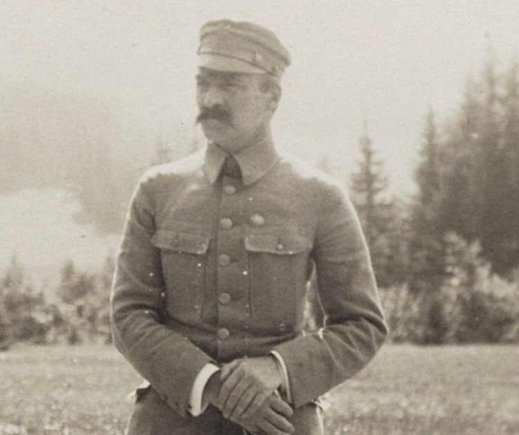 Józef Piłsudski. 1918 r. Źródło: BN Polona Józef Piłsudski. 1918 r. Źródło: BN Polona