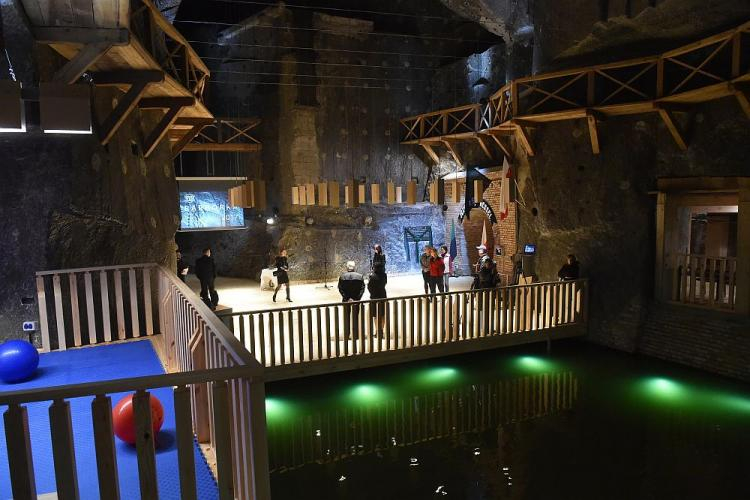 Komora Jezioro Wessel w Kopalni Soli „Wieliczka”. Fot. PAP/J. Bednarczyk Komora Jezioro Wessel w Kopalni Soli „Wieliczka”. Fot. PAP/J. Bednarczyk