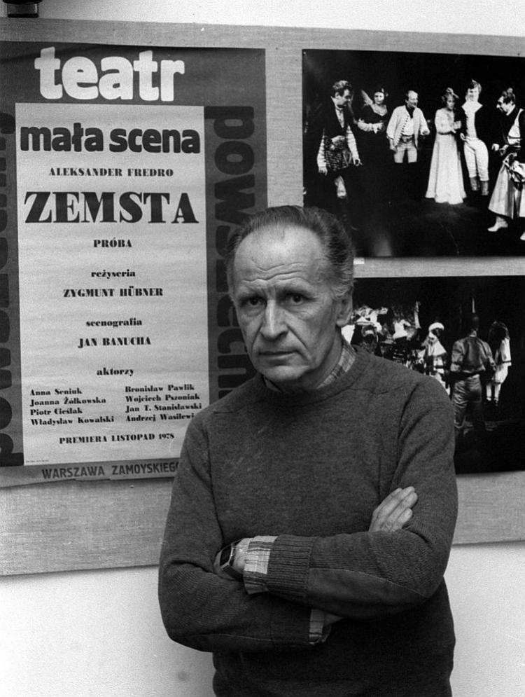 Zygmunt Huebner. Fot. PAP/CAF/Z. Matuszewski Zygmunt Huebner. Fot. PAP/CAF/Z. Matuszewski