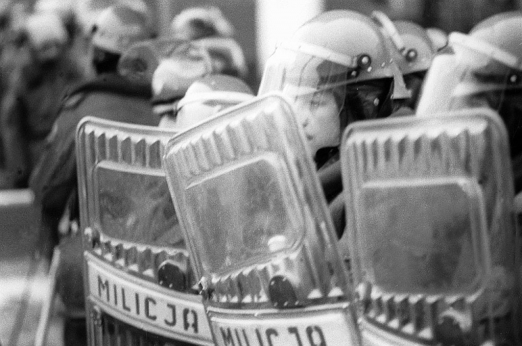 Milicja Obywatelska. Fot. PAP/PAI/W. Kryński Milicja Obywatelska. Fot. PAP/PAI/W. Kryński