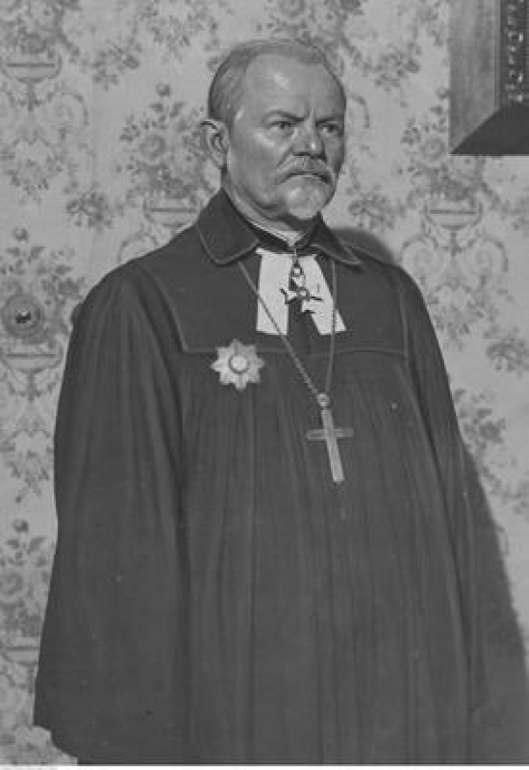 Pastor Juliusz Bursche - 1930 r. Źródło: NAC Pastor Juliusz Bursche - 1930 r. Źródło: NAC