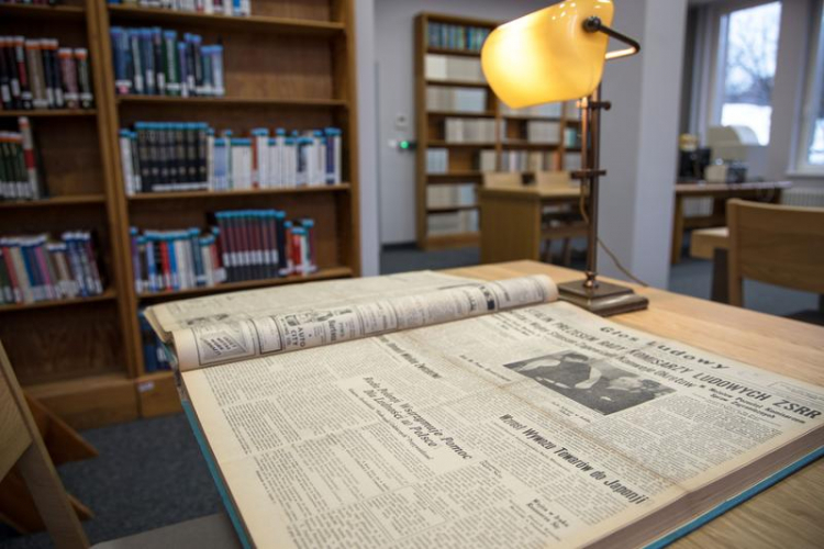 Czytelnia Zbiorów Historii Społecznej Biblioteki Sejmowej. Fot. Kancelaria Sejmu Czytelnia Zbiorów Historii Społecznej Biblioteki Sejmowej. Fot. Kancelaria Sejmu
